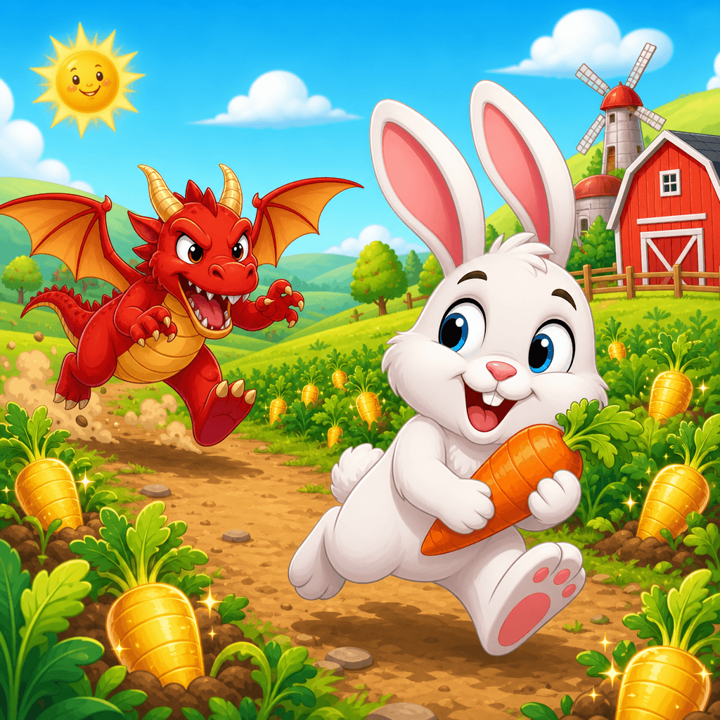 Tavşanın Macerası oyunu - Defnik Game Türkiye çocuk macera oyunu - ilkokul öğrencileri için